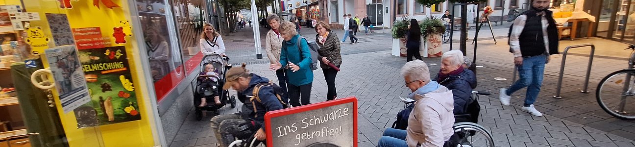 Ausprobieren Vom Rollstuhl